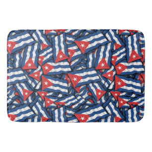 Tapis De Bain Motif de drapeau du Cuba