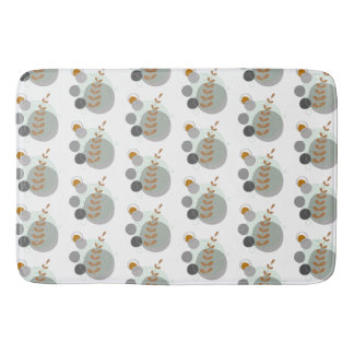 Tapis De Bain Motif de feuille rétro