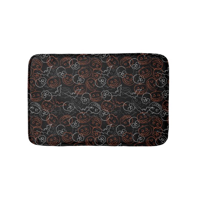 Tapis De Bain Motif de Halloween (Devant)