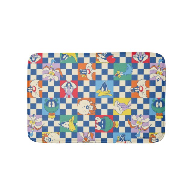 Tapis De Bain Motif de jeton couleur LOONEY TUNES™ Checker (Devant)