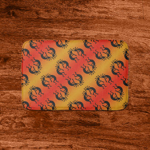 Tapis De Bain Motif de Kokopelli de conception de sud-ouest de