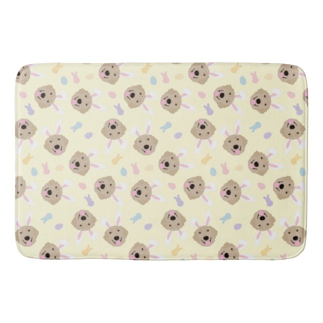 Tapis De Bain Motif de l'épreuve de Pâques Bunny (Devant)