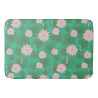 Tapis De Bain Motif de nénuphars japonais