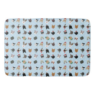 Tapis De Bain Motif de Noël du chat