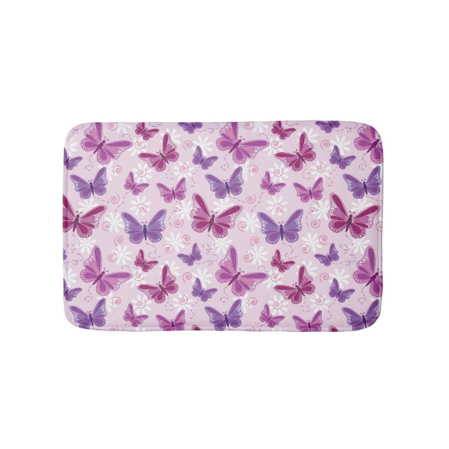 Tapis De Bain motif de papillon 2 (Devant)