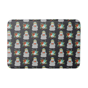 Tapis De Bain Motif de paresse de pastèque