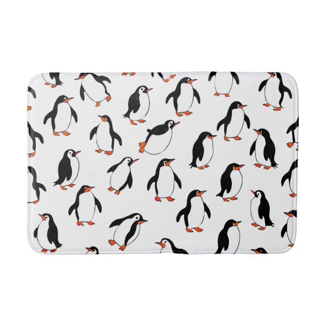 Tapis De Bain Motif de pingouin (Devant)