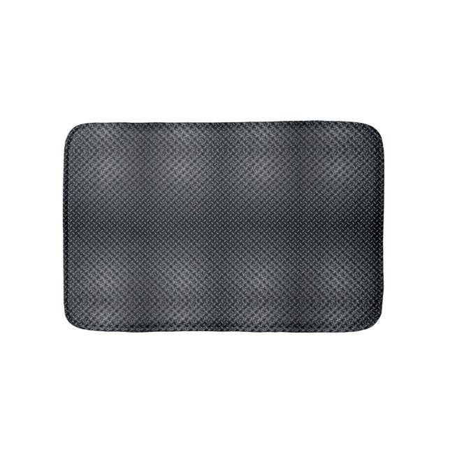 Tapis De Bain Motif de plaque métallique 02 (Devant)