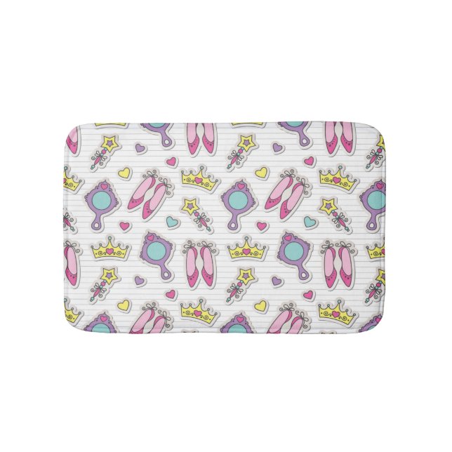 Tapis De Bain motif de princesse de papillon (Devant)