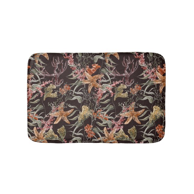 Tapis De Bain Motif de Shabby Sea Life (Devant)