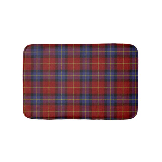 Tapis De Bain Motif de tartan (Devant)