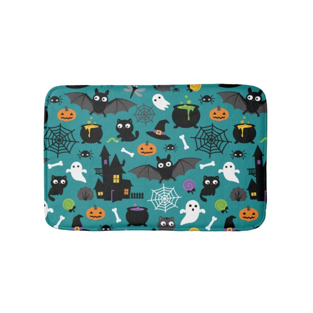 Tapis De Bain Motif d'Halloween (Devant)