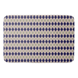 Tapis De Bain Motif diamant géométrique