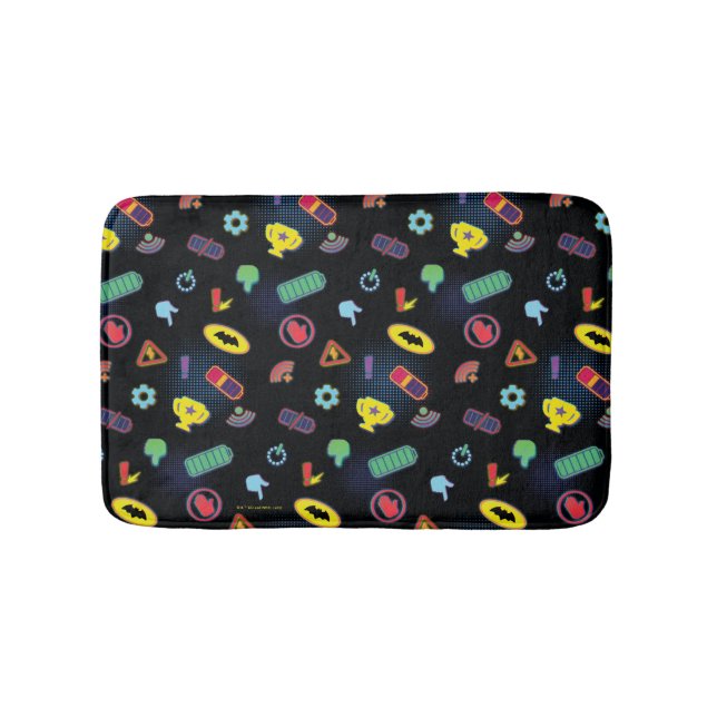 Tapis De Bain Motif d'icône de véhicule Batwheel™ (Devant)