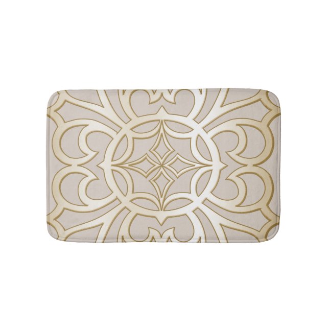 Tapis De Bain Motif d'impression Jacquard (Devant)
