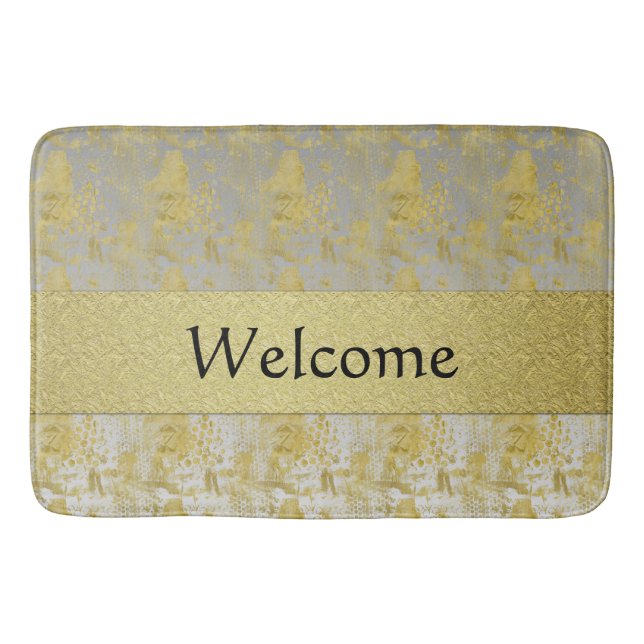 Tapis De Bain Motif d'or (Devant)