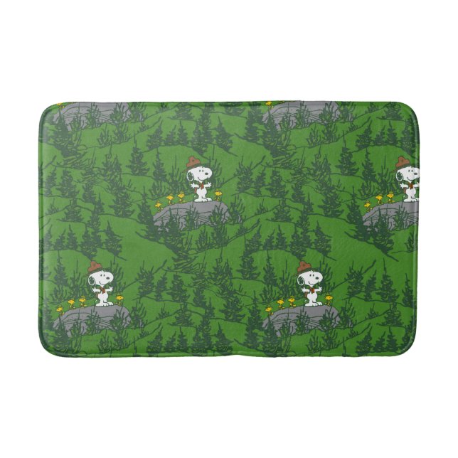 Tapis De Bain Motif du Beagle de snoopy (Devant)
