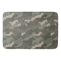 Motif du Camouflage des Chevaux sauvages
