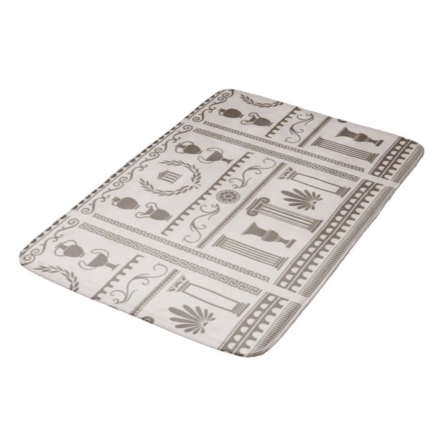 Tapis De Bain Motif du renouveau grec (Angle)