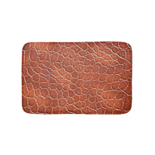 Tapis De Bain Motif en cuir