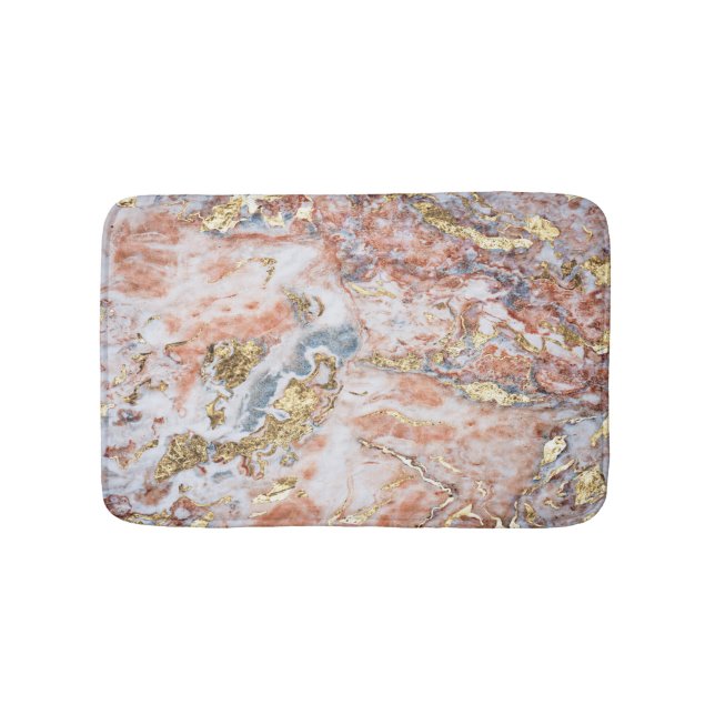 Tapis De Bain Motif en marbre Ombre tendance (Devant)
