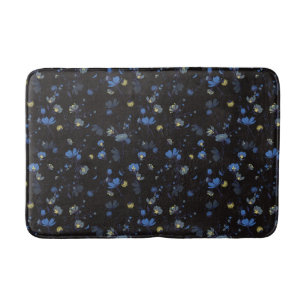Tapis De Bain Motif floral soufflé par vent