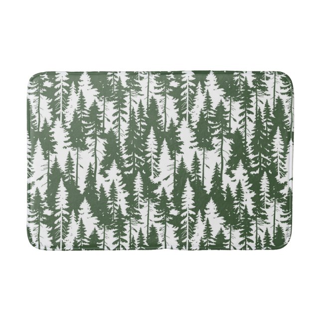 Tapis De Bain Motif forestier (Devant)