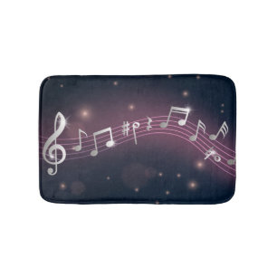 Tapis De Bain Motif musical