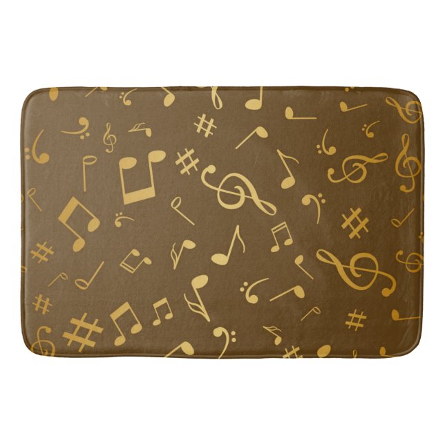 Tapis De Bain Motif musical (Devant)