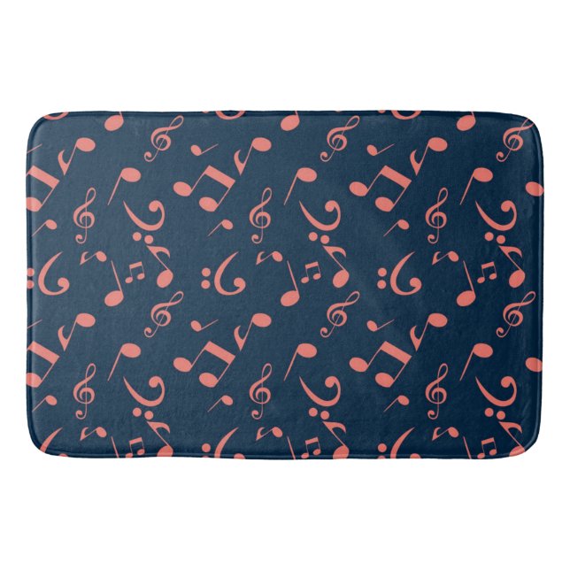 Tapis De Bain Motif musical (Devant)