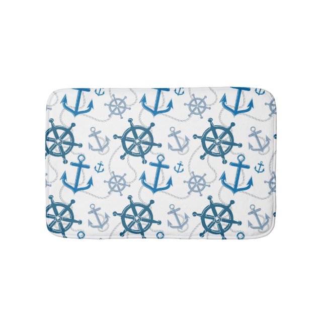 Tapis De Bain Motif nautique (Devant)