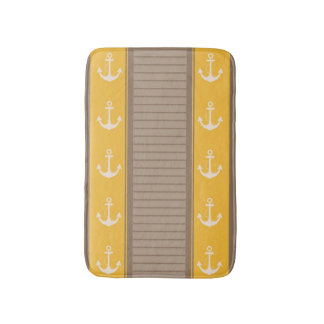 Tapis De Bain Motif nautique d'Ancre