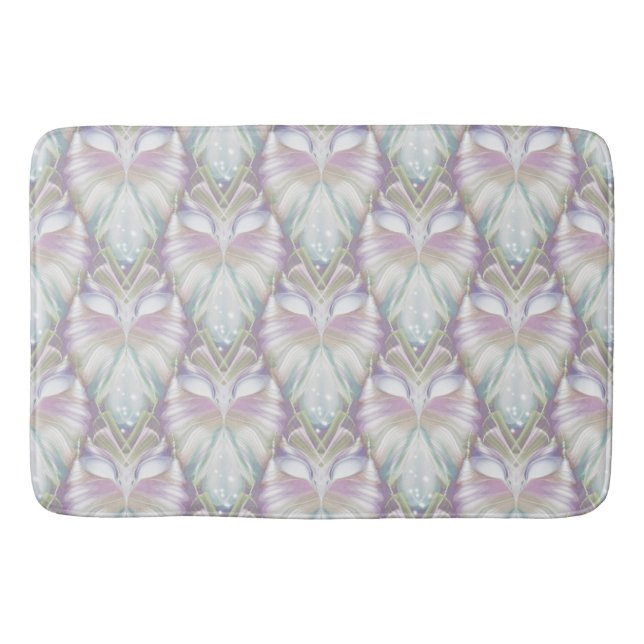Tapis De Bain Motif Oracle Owl Pastel Purple (Devant)