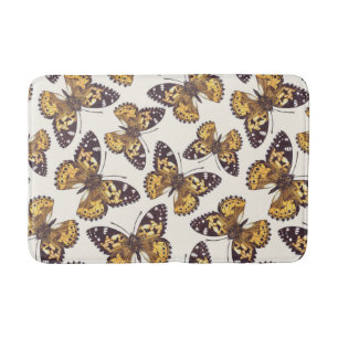 Tapis De Bain Motif papillon de femme peinte