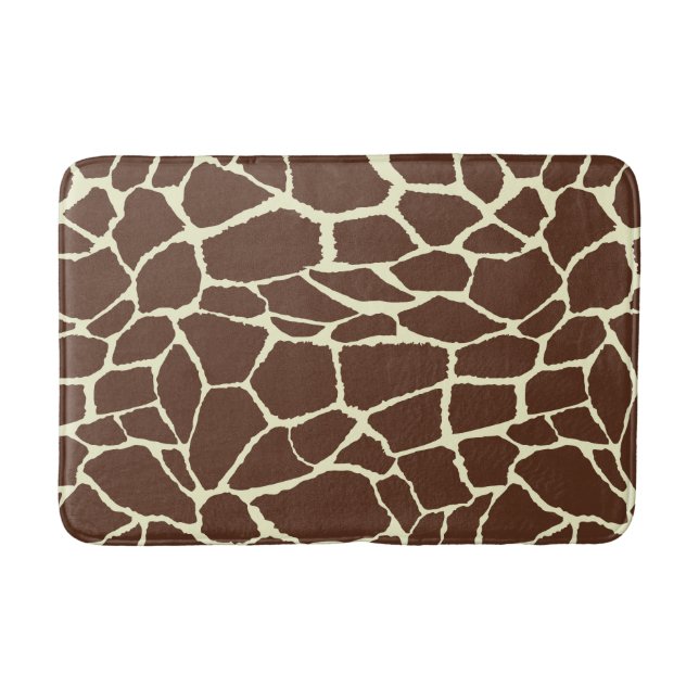 Tapis De Bain Motif Peau de girafe (Devant)