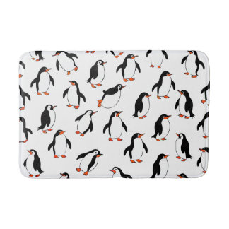 Tapis De Bain Motif Pingouin