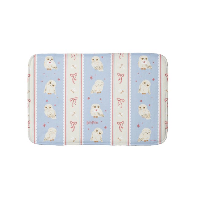 Tapis De Bain Motif rayé de la poste aux hiboux Hedwige (Devant)
