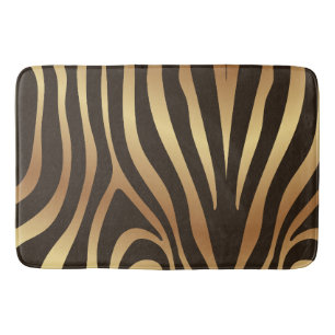Tapis De Bain Motif rayures de zèbre