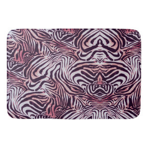 Tapis De Bain Motif rayures de zèbre