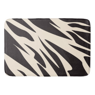 Tapis De Bain Motif rayures de zèbre