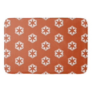 Tapis De Bain Motif rétro en explosion d'étoiles décoration boho