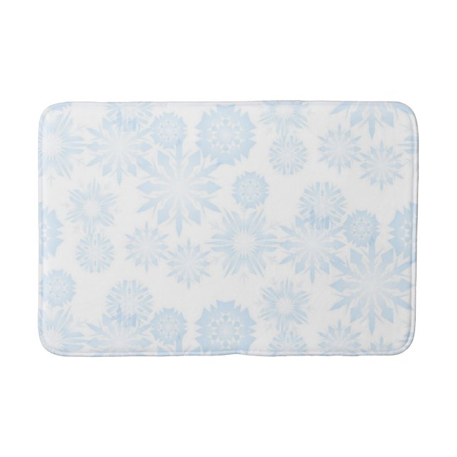 Tapis De Bain Motif Snowflake (Devant)