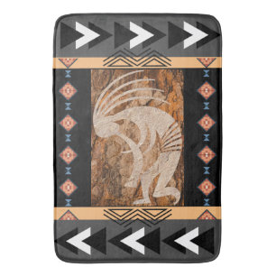Tapis De Bain Motif Sud-Ouest Kokopellis