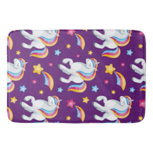 Tapis De Bain Motif Unicorn Magique Cheval mignon