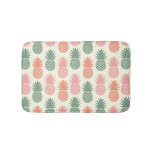Tapis De Bain Motif vintage 2 d'ananas
