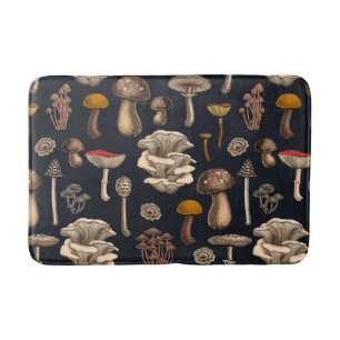 Tapis De Bain Mushrooms sauvages