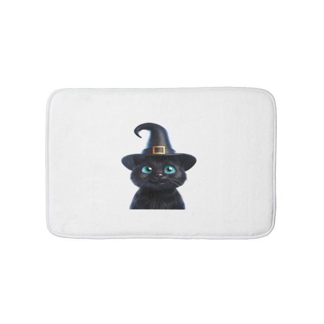 Tapis De Bain Mystic Kitty - Halloween Chat classique T-shirt (Devant)