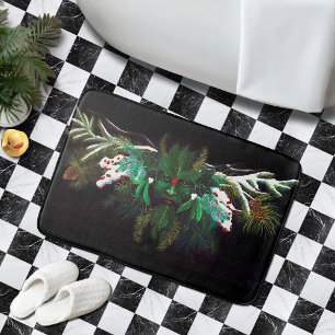 Tapis De Bain Noël Homme vert