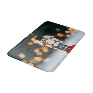 Tapis De Bain Noël SlipperyJoe nutcracker figurine ornement