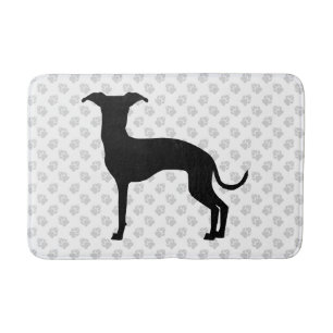 Tapis De Bain Noir (Ou Toute Autre Couleur) Iggy Silhouette & Pr